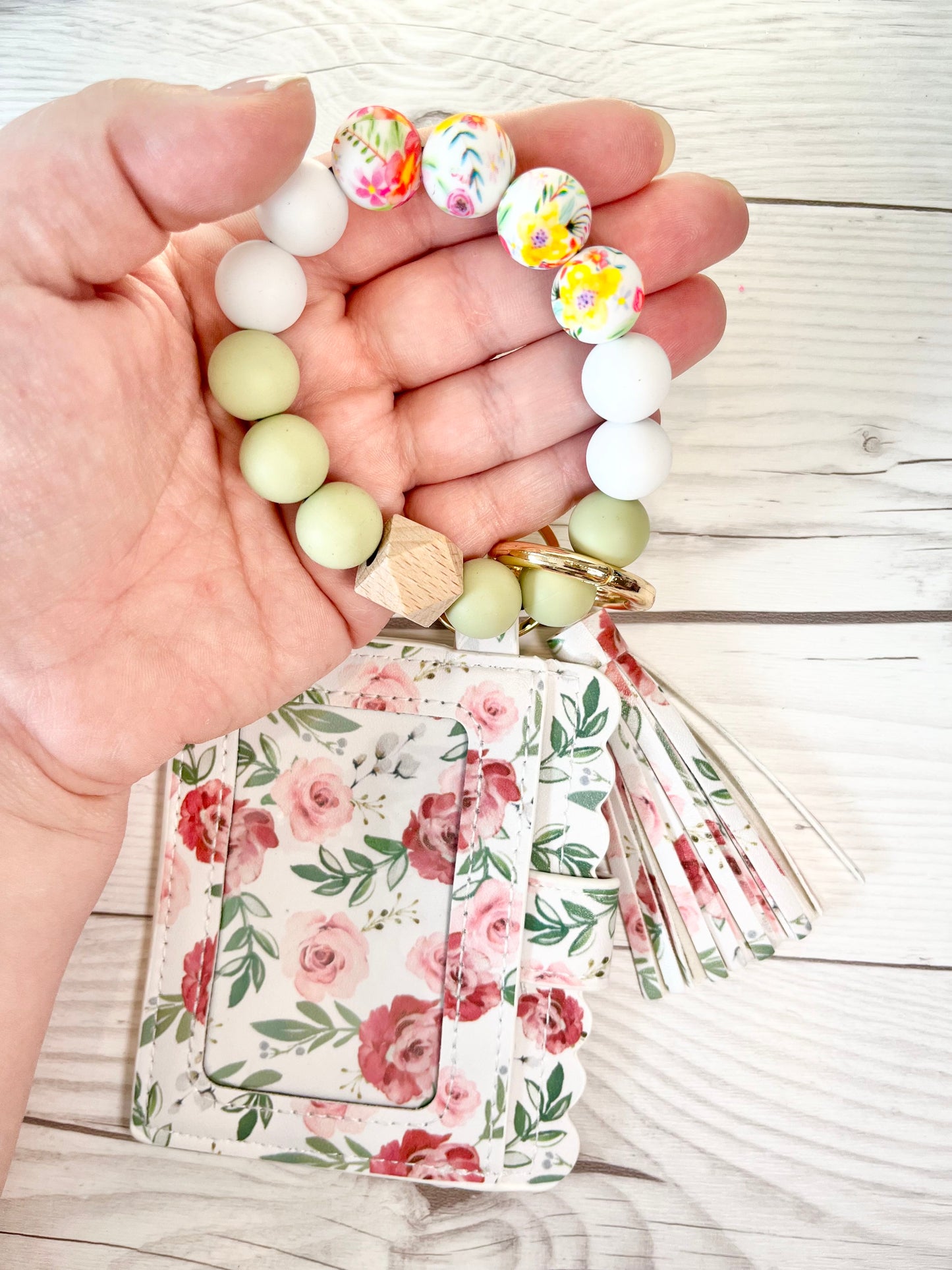 Rose Custom Safety Keychain