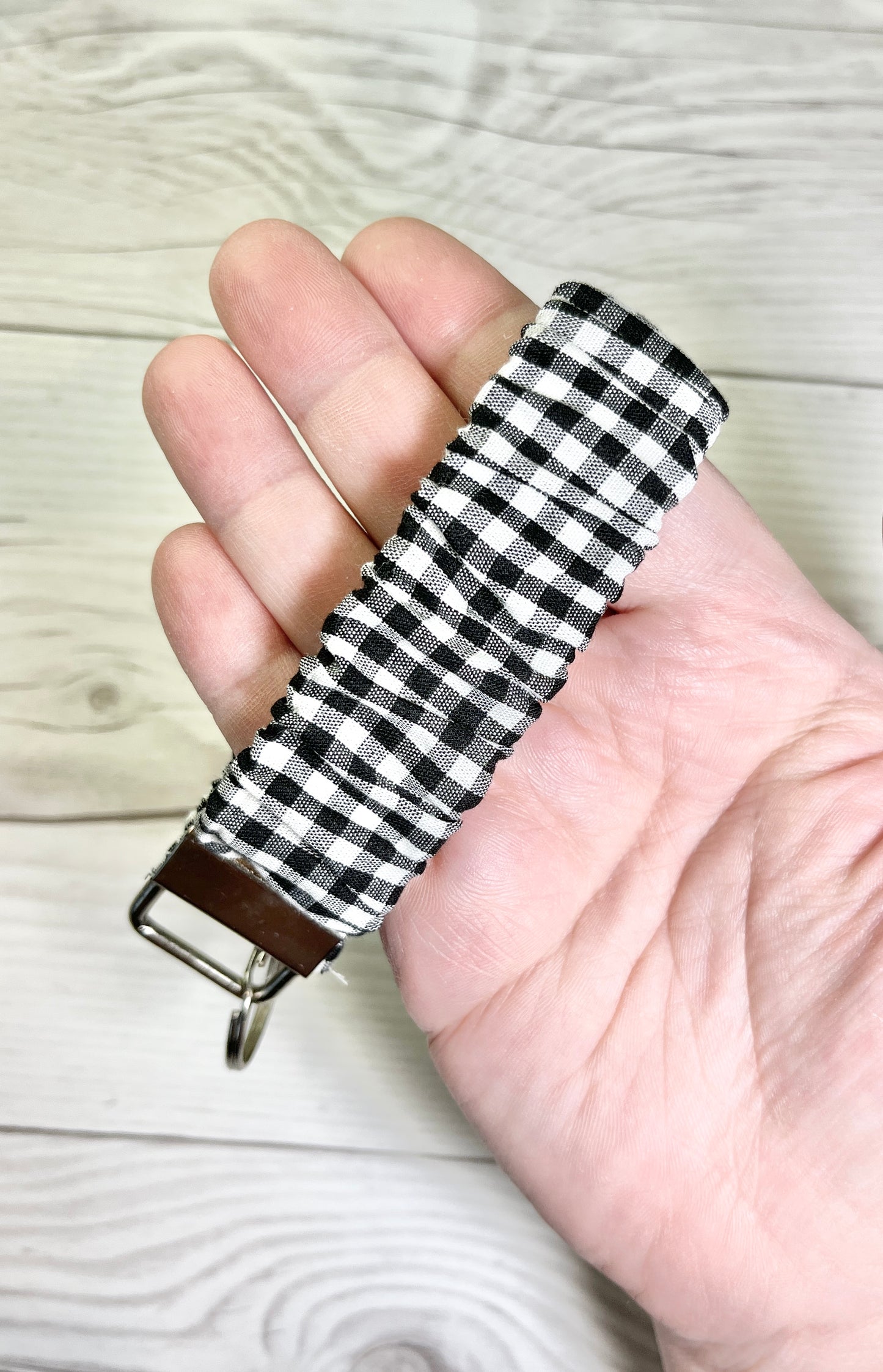 Sally Scrunchie Custom Safety Keychain