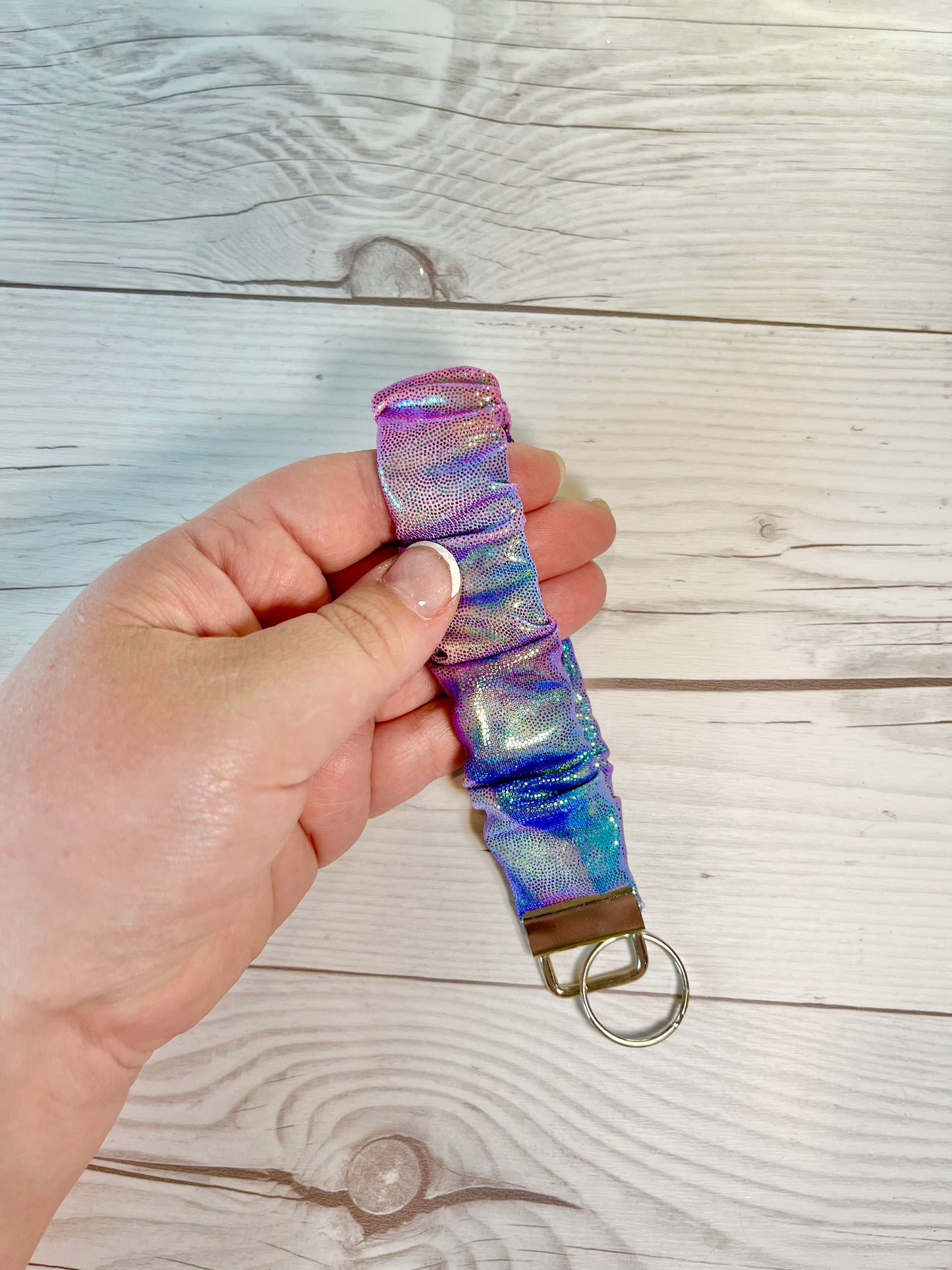 Radiant Prism Custom Safety Keychain